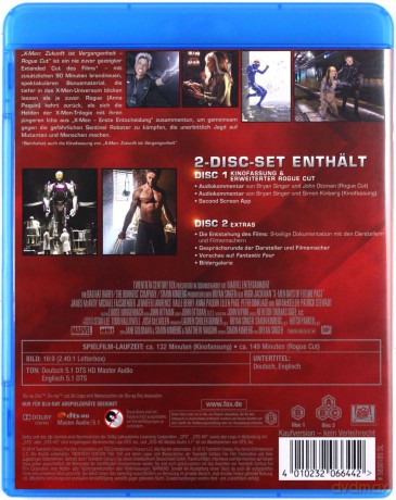 X-Men: Days of Future Past (X-Men: Przeszłość, która nadejdzie) [Blu-Ray]