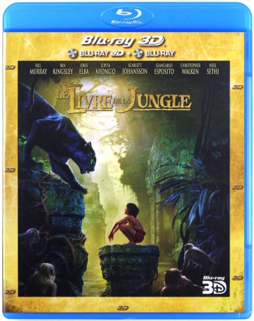The Jungle Book (Księga dżungli) [Blu-Ray 3D]+[Blu-Ray]