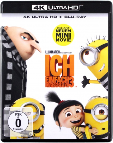 Gru, Dru i Minionki  [Blu-Ray 4K]+[Blu-Ray]