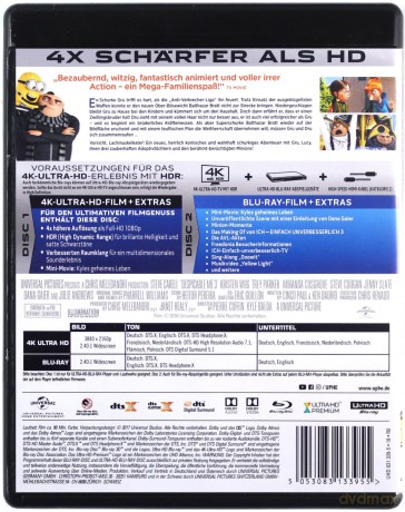 Gru, Dru i Minionki  [Blu-Ray 4K]+[Blu-Ray]