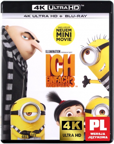 Gru, Dru i Minionki  [Blu-Ray 4K]+[Blu-Ray]