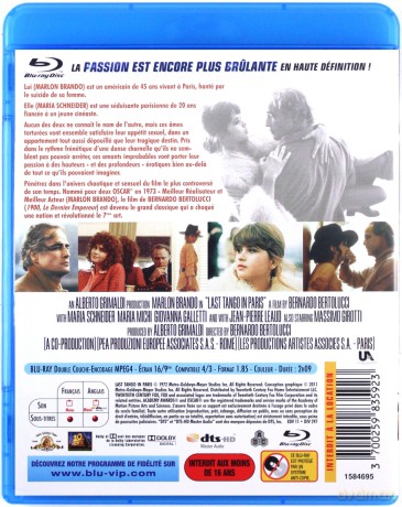 Ostatnie tango w Paryżu [Blu-Ray]
