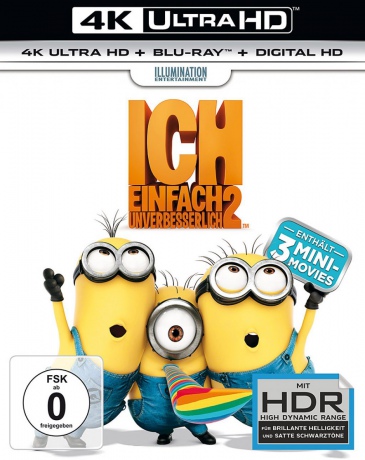Despicable Me 2 (Minionki rozrabiają) [Blu-Ray 4K]+[Blu-Ray]