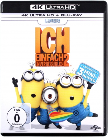 Despicable Me 2 (Minionki rozrabiają) [Blu-Ray 4K]+[Blu-Ray]