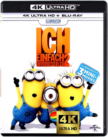 Despicable Me 2 (Minionki rozrabiają) [Blu-Ray 4K]+[Blu-Ray]