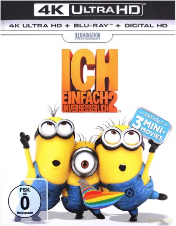 Despicable Me 2 (Minionki rozrabiają) [Blu-Ray 4K]+[Blu-Ray]