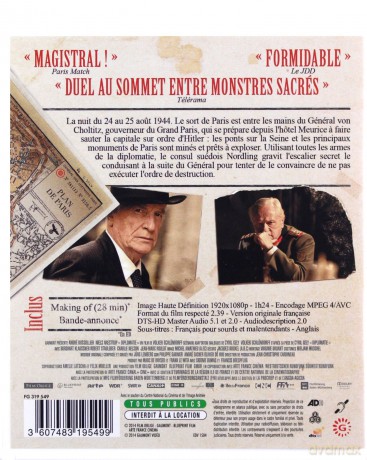 Diplomacy (Dyplomacja) [Blu-Ray]