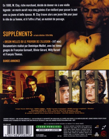 The Immortal Story (Nieśmiertelna historia) [Blu-Ray]