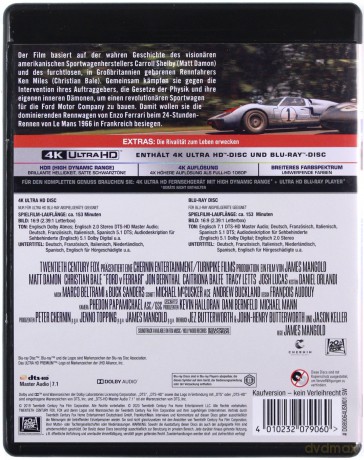 Le Mans '66 [Blu-Ray 4K]+[Blu-Ray]