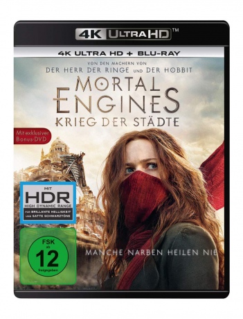 Mortal Engines (Zabójcze maszyny) [Blu-Ray 4K]+[Blu-Ray]