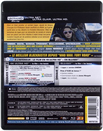Logan [Blu-Ray 4K]+[Blu-Ray]