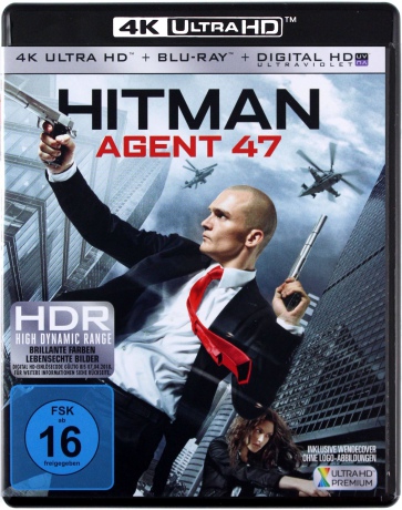Hitman: Agent 47 [Blu-Ray 4K]+[Blu-Ray]