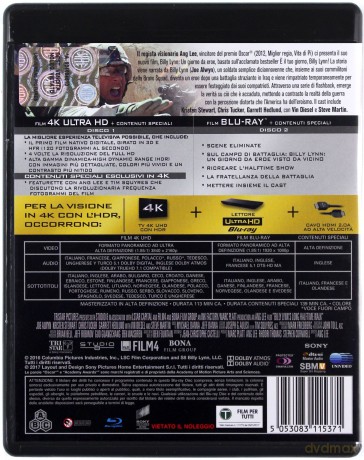 Najdłuższy marsz Billy'ego Lynna [Blu-Ray 4K]+[Blu-Ray]