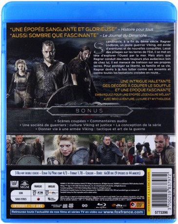 Vikings Season 1 (Wikingowie) [3xBlu-Ray]
