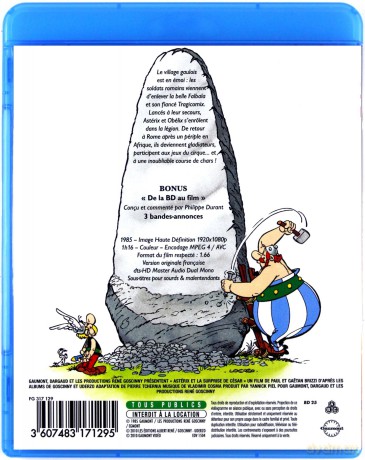 Asterix and Caesar (Asterix kontra Cezar) [Blu-Ray]