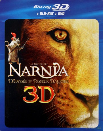 Opowieści z Narnii: Podróż Wędrowca do Świtu [Blu-Ray 3D]+[Blu-Ray]+[DVD]