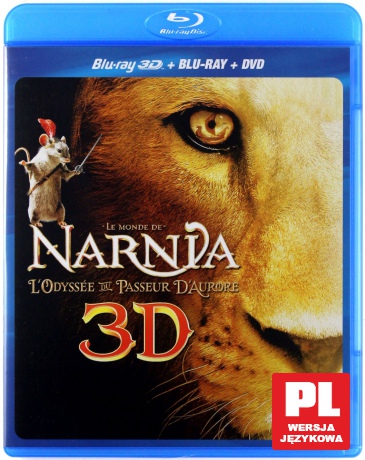 Opowieści z Narnii: Podróż Wędrowca do Świtu [Blu-Ray 3D]+[Blu-Ray]+[DVD]