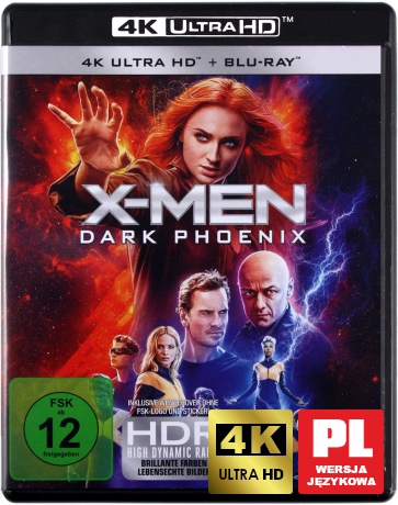 X-Men: Mroczna Phoenix [Blu-Ray 4K]+[Blu-Ray]