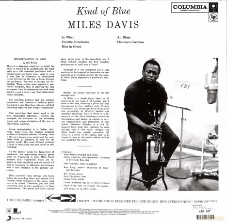 Miles Davis: Kind Of Blue (Clear) [Winyl]