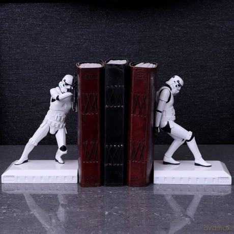 Star Wars (Gwiezdne Wojny) Stormtrooper Bookends -Podpórka do książek 18.5 cm