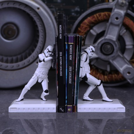 Star Wars (Gwiezdne Wojny) Stormtrooper Bookends -Podpórka do książek 18.5 cm