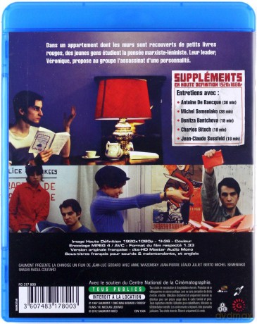 La Chinoise (Chinka) [Blu-Ray]