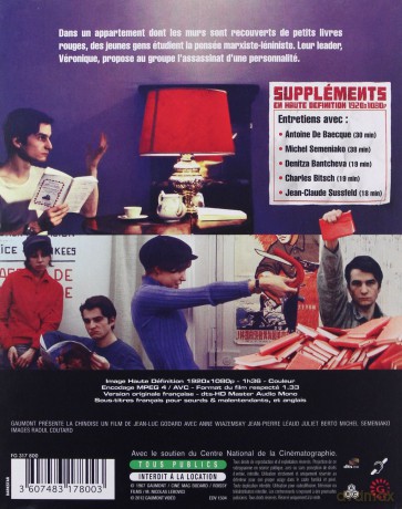 La Chinoise (Chinka) [Blu-Ray]