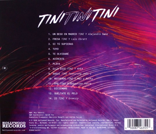 Tini: Tini Tini Tini (Limited) [CD]