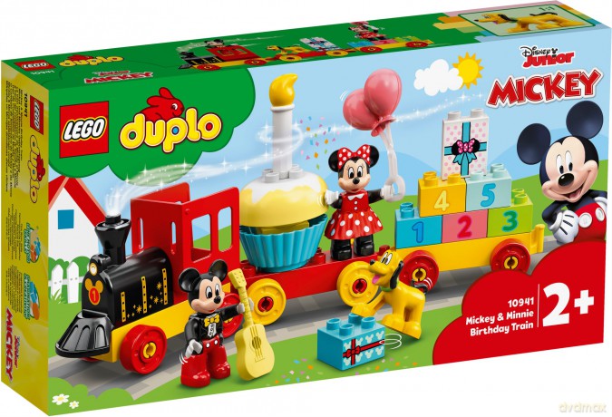 LEGO Urodzinowy pociąg myszek Miki i Minnie (10941) [KLOCKI]