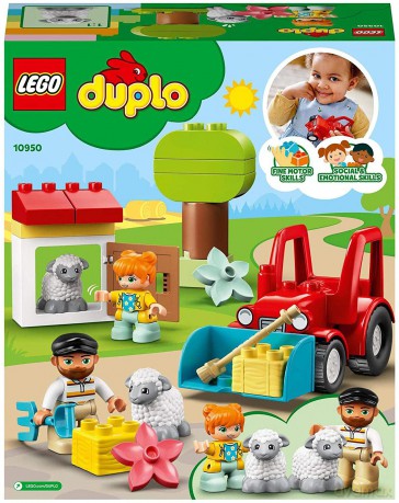 LEGO Traktor i zwierzęta gospodarskie (10950) [KLOCKI]