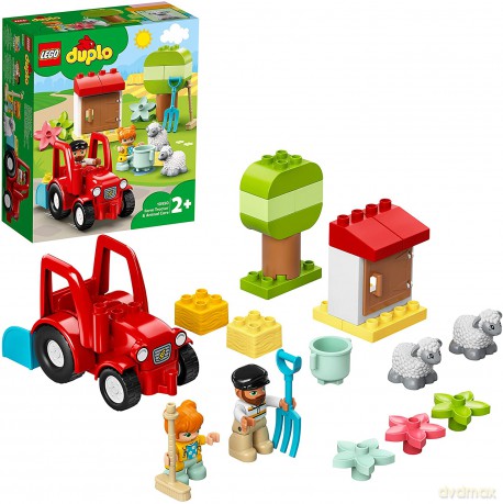 LEGO Traktor i zwierzęta gospodarskie (10950) [KLOCKI]