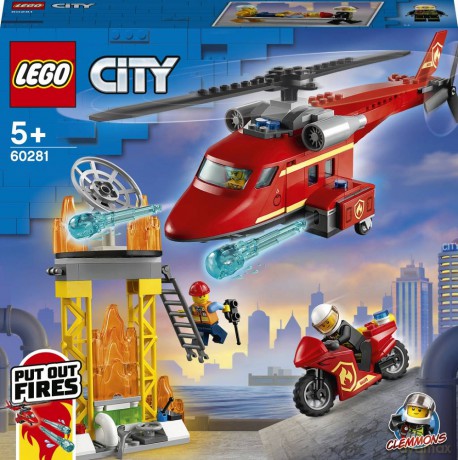 LEGO Strażacki helikopter ratunkowy (60281) [KLOCKI]