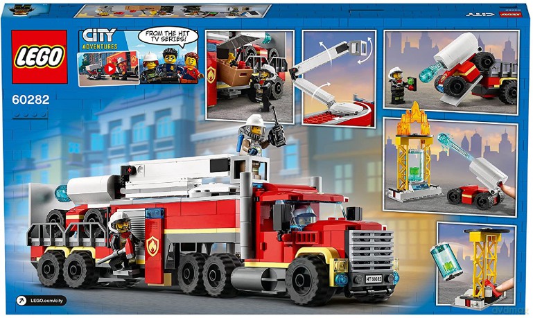 LEGO Strażacka jednostka dowodzenia (60282) [KLOCKI]