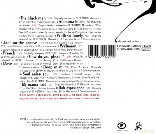 Ludovic Navarre aka St. Germain: From Detroit To St. Germain [CD]