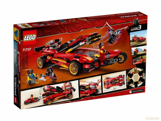 LEGO Ninjaścigacz X-1 (71737) [KLOCKI]