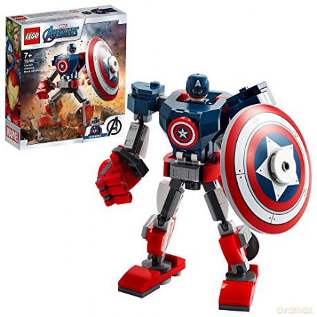 LEGO Opancerzony mech Kapitana Ameryki (76168) [KLOCKI]