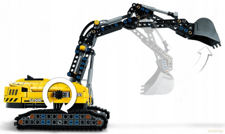 LEGO Wytrzymała koparka (42121) [KLOCKI]