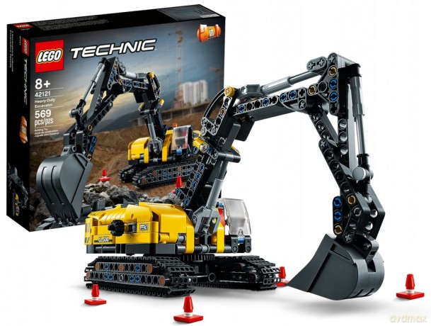 LEGO Wytrzymała koparka (42121) [KLOCKI]