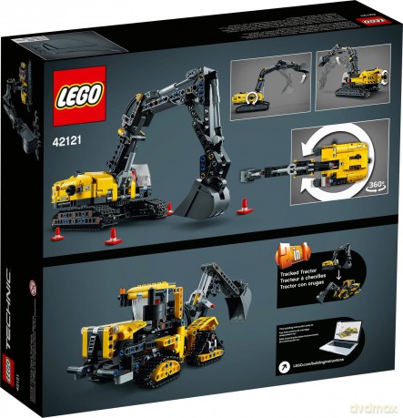 LEGO Wytrzymała koparka (42121) [KLOCKI]
