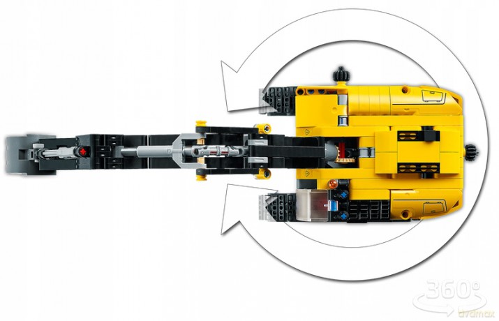 LEGO Wytrzymała koparka (42121) [KLOCKI]
