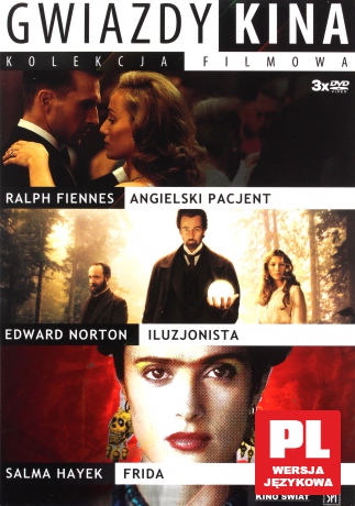 Gwiazdy Kina II (Angielski Pacjent / Iluzjonista / Frida) [3DVD]