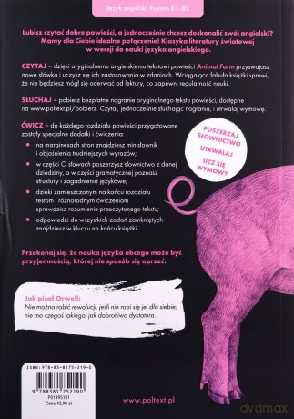 Animal Farm - George Orwell, Marta Fihel [KSIĄŻKA]