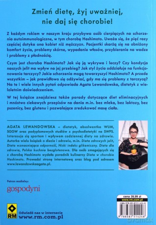 Hashimoto. Dieta i styl życia w chorobie - Agata Lewandowska [KSIĄŻKA]