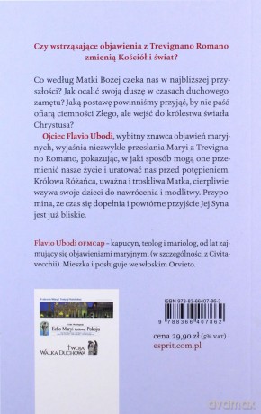 Osuszę wasze łzy. Przesłania z Trevignano Romano - O. Flavio Ubodi [KSIĄŻKA]