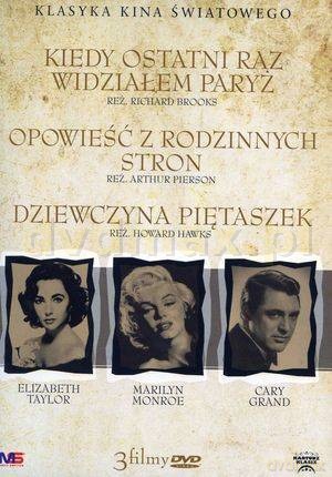 Klasyka Kina Światowego: Kiedy ostatni raz widziałem Paryż / Opowieść z rodzinnych stron / Dziewczyna Piętaszek BOX [3DVD]