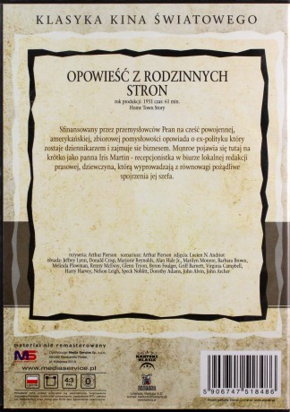 Klasyka Kina Światowego: Kiedy ostatni raz widziałem Paryż / Opowieść z rodzinnych stron / Dziewczyna Piętaszek BOX [3DVD]