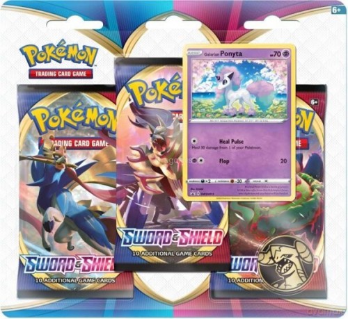Karty Sword&Shield 3pack Blister Ponyta [KARTY]