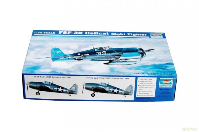 Model plastikowy Grumman F6F-5 Hellcat amerykański samolot bojowy