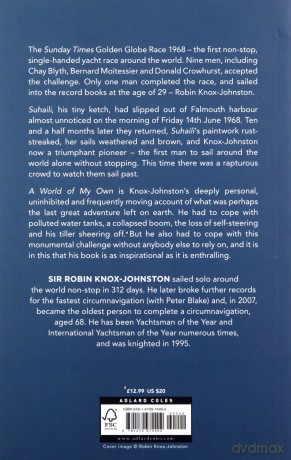 A World of My Own: The First Ever Non-stop Solo Round the World Voyage - Sir Robin Knox-Johnston [KSIĄŻKA]
