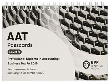 AAT Business Tax FA2019: Passcards [KSIĄŻKA]
